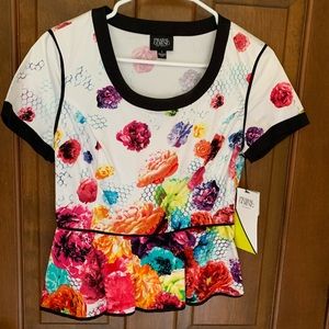 Prabal Gurung for Target peplum top (NWT)